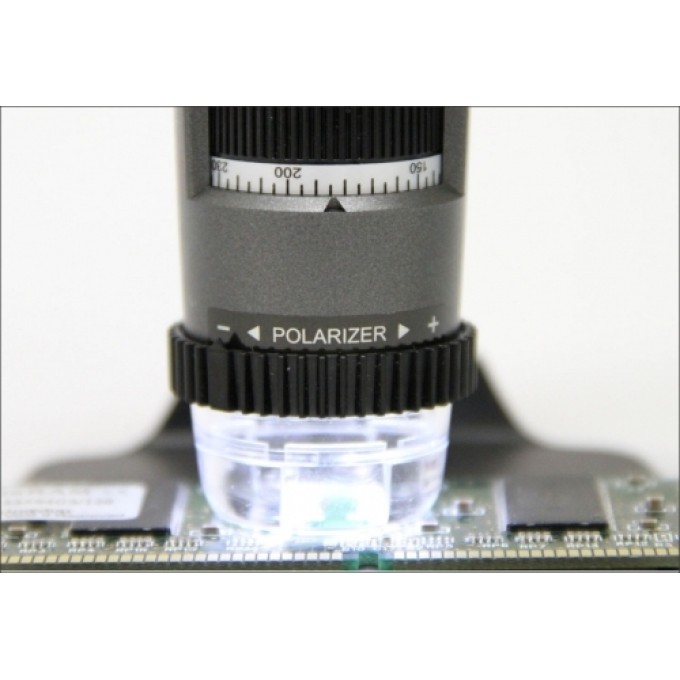 Microscop VGA HI-RES Dino-Lite Premier AM5116ZT cu filtru de polarizare